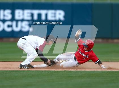 Thumbnail 3 in Foresthill vs. Woodland Christian (@Raley Field) photogallery.