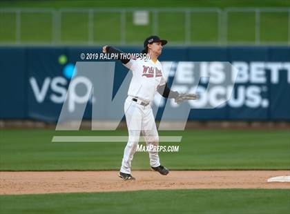 Thumbnail 3 in Foresthill vs. Woodland Christian (@Raley Field) photogallery.