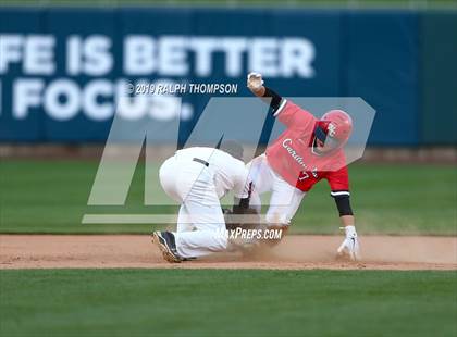 Thumbnail 3 in Foresthill vs. Woodland Christian (@Raley Field) photogallery.
