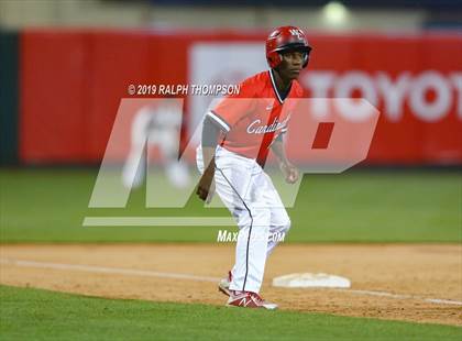 Thumbnail 2 in Foresthill vs. Woodland Christian (@Raley Field) photogallery.