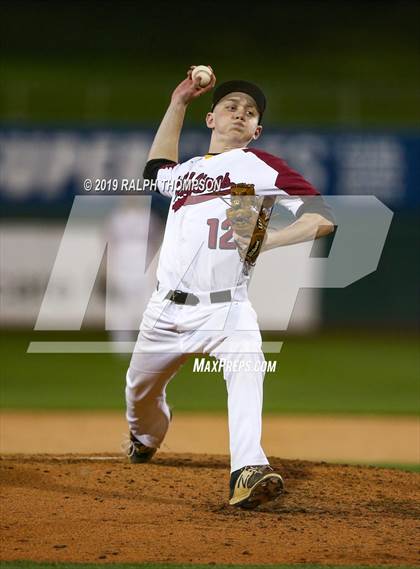 Thumbnail 2 in Foresthill vs. Woodland Christian (@Raley Field) photogallery.