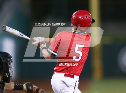 Thumbnail 3 in Foresthill vs. Woodland Christian (@Raley Field) photogallery.