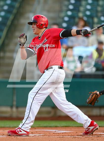 Thumbnail 2 in Foresthill vs. Woodland Christian (@Raley Field) photogallery.