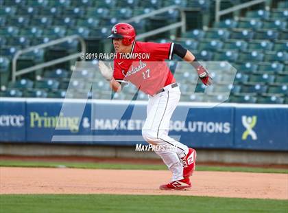 Thumbnail 3 in Foresthill vs. Woodland Christian (@Raley Field) photogallery.