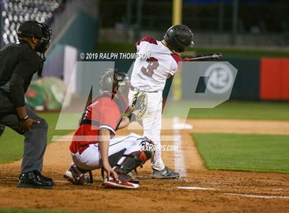 Thumbnail 3 in Foresthill vs. Woodland Christian (@Raley Field) photogallery.