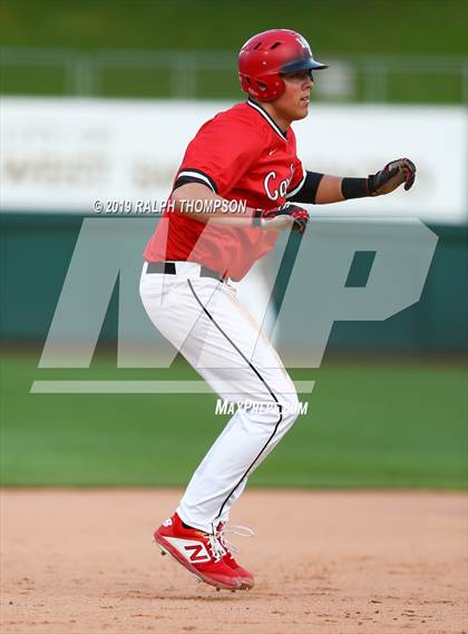 Thumbnail 3 in Foresthill vs. Woodland Christian (@Raley Field) photogallery.