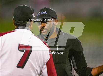 Thumbnail 1 in Foresthill vs. Woodland Christian (@Raley Field) photogallery.
