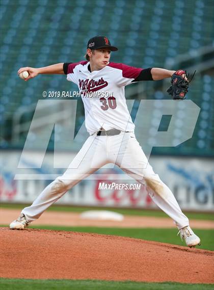 Thumbnail 1 in Foresthill vs. Woodland Christian (@Raley Field) photogallery.