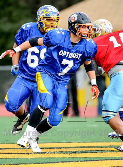 Thumbnail 1 in Sacramento Optimist All-Stars (North vs. South) photogallery.