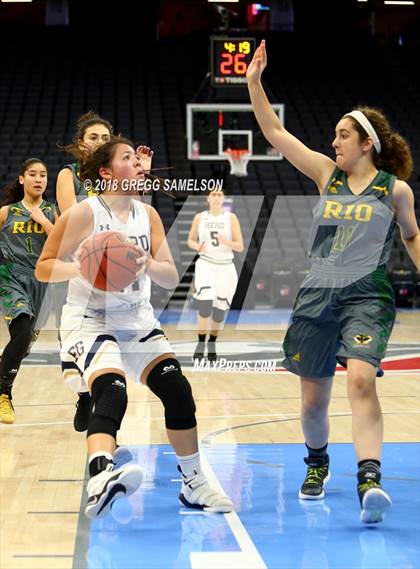 Thumbnail 1 in Rio Americano vs Elk Grove (@ Golden 1 Center) photogallery.