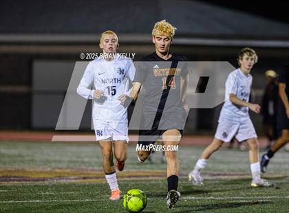 Thumbnail 2 in Plymouth North @ Weymouth (MIAA Division 1 Round of 32) photogallery.