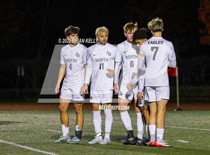 Thumbnail 3 in Plymouth North @ Weymouth (MIAA Division 1 Round of 32) photogallery.