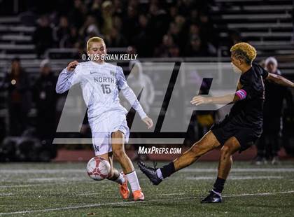 Thumbnail 2 in Plymouth North @ Weymouth (MIAA Division 1 Round of 32) photogallery.