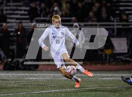 Thumbnail 2 in Plymouth North @ Weymouth (MIAA Division 1 Round of 32) photogallery.