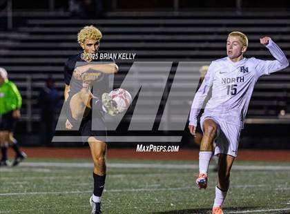 Thumbnail 3 in Plymouth North @ Weymouth (MIAA Division 1 Round of 32) photogallery.