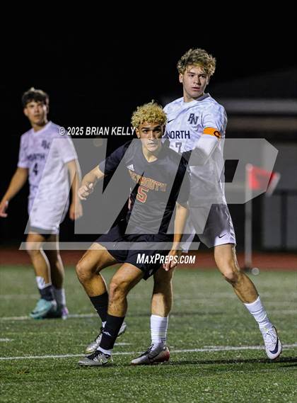 Thumbnail 1 in Plymouth North @ Weymouth (MIAA Division 1 Round of 32) photogallery.