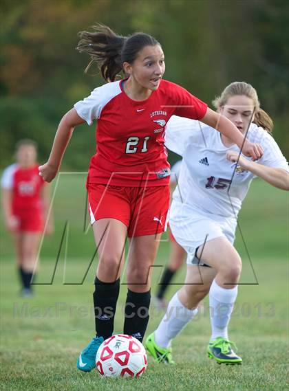 Thumbnail 3 in Long Island Lutheran vs Staten Island Academy (PSAA Championship) photogallery.