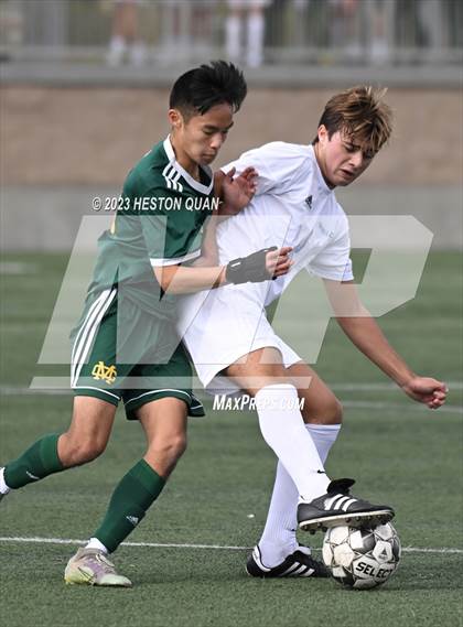 Thumbnail 2 in Corona del Mar vs. Mira Costa (Laguna Hills Tournament) photogallery.