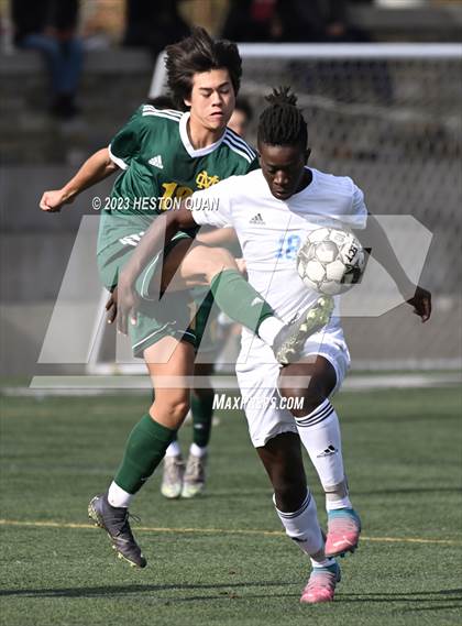 Thumbnail 3 in Corona del Mar vs. Mira Costa (Laguna Hills Tournament) photogallery.