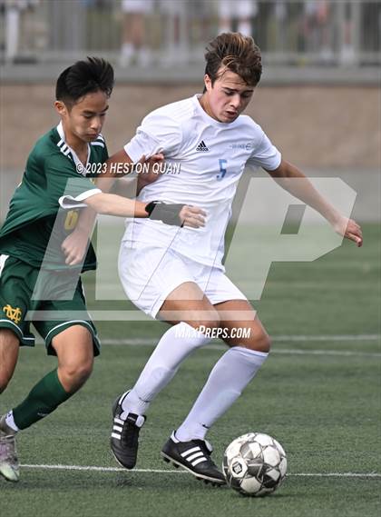 Thumbnail 3 in Corona del Mar vs. Mira Costa (Laguna Hills Tournament) photogallery.