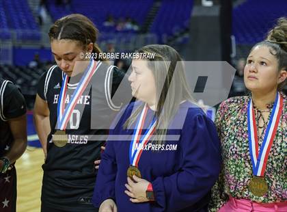 Thumbnail 1 in Gruver vs. Hearne (UIL 2A Basketball State Semifinal Medal Ceremony) photogallery.