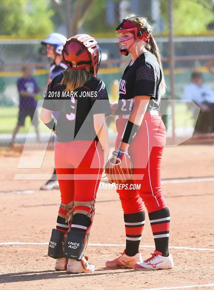 Thumbnail 1 in Sunrise Mountain vs. Coconino (AIA 4A Round 2A Playoff) photogallery.
