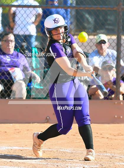 Thumbnail 3 in Sunrise Mountain vs. Coconino (AIA 4A Round 2A Playoff) photogallery.