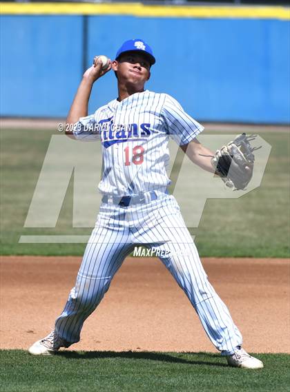 Thumbnail 3 in Hesperia Christian @ San Marino (CIFSS D6 Semifinal) photogallery.