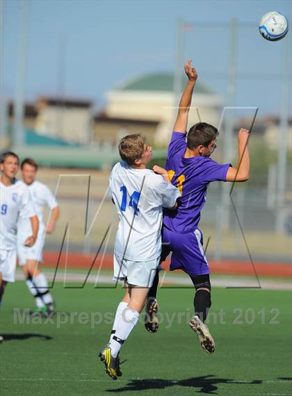 Thumbnail 2 in Blue Ridge vs. Desert Christian (AIA D4 Final) photogallery.