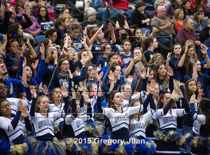 Thumbnail 3 in Rayne vs. Ursuline Academy (LHSAA Division III Quarterfinal) photogallery.