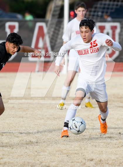 Thumbnail 3 in Queen Creek vs Boulder Creek (DRHS Anthony Solis/Stephen Hopp Cactus Cup) photogallery.