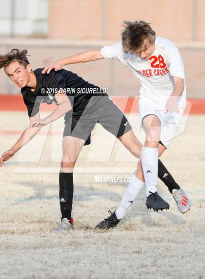 Thumbnail 1 in Queen Creek vs Boulder Creek (DRHS Anthony Solis/Stephen Hopp Cactus Cup) photogallery.