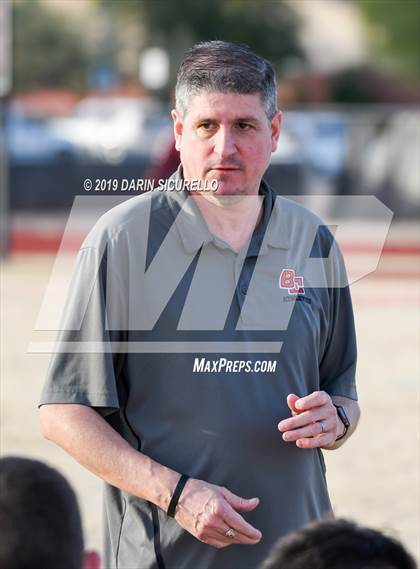 Thumbnail 2 in Queen Creek vs Boulder Creek (DRHS Anthony Solis/Stephen Hopp Cactus Cup) photogallery.
