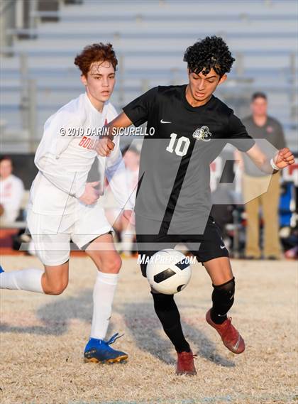 Thumbnail 3 in Queen Creek vs Boulder Creek (DRHS Anthony Solis/Stephen Hopp Cactus Cup) photogallery.