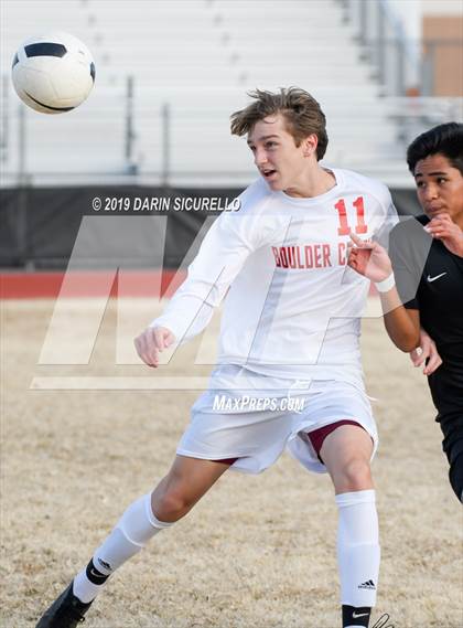 Thumbnail 3 in Queen Creek vs Boulder Creek (DRHS Anthony Solis/Stephen Hopp Cactus Cup) photogallery.