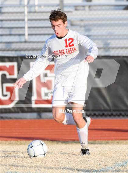 Thumbnail 2 in Queen Creek vs Boulder Creek (DRHS Anthony Solis/Stephen Hopp Cactus Cup) photogallery.