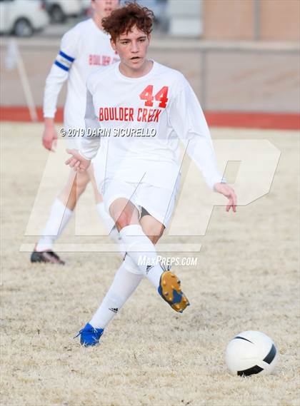 Thumbnail 2 in Queen Creek vs Boulder Creek (DRHS Anthony Solis/Stephen Hopp Cactus Cup) photogallery.