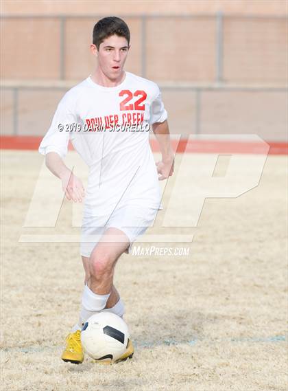 Thumbnail 1 in Queen Creek vs Boulder Creek (DRHS Anthony Solis/Stephen Hopp Cactus Cup) photogallery.