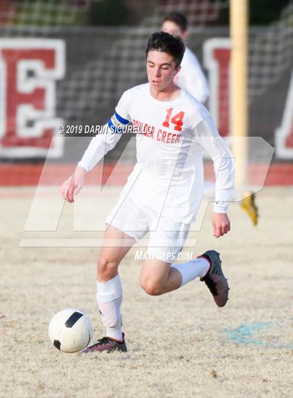 Thumbnail 3 in Queen Creek vs Boulder Creek (DRHS Anthony Solis/Stephen Hopp Cactus Cup) photogallery.