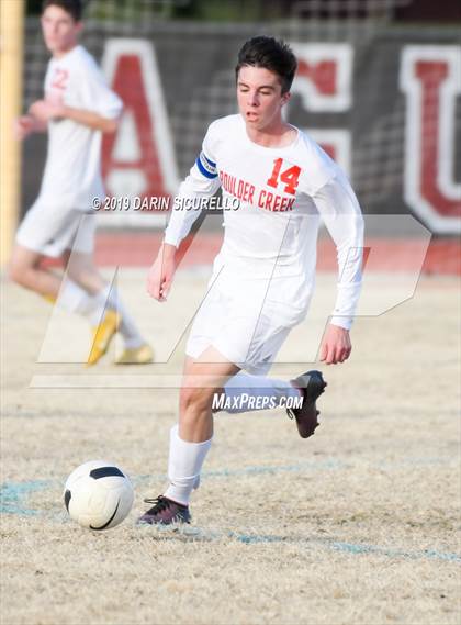 Thumbnail 2 in Queen Creek vs Boulder Creek (DRHS Anthony Solis/Stephen Hopp Cactus Cup) photogallery.