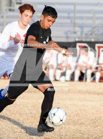 Thumbnail 1 in Queen Creek vs Boulder Creek (DRHS Anthony Solis/Stephen Hopp Cactus Cup) photogallery.