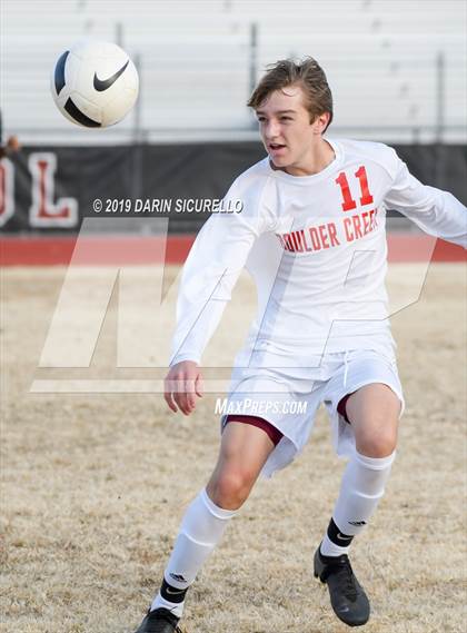 Thumbnail 2 in Queen Creek vs Boulder Creek (DRHS Anthony Solis/Stephen Hopp Cactus Cup) photogallery.