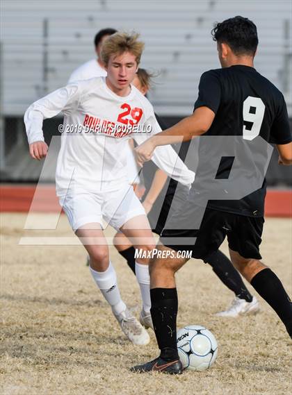 Thumbnail 3 in Queen Creek vs Boulder Creek (DRHS Anthony Solis/Stephen Hopp Cactus Cup) photogallery.