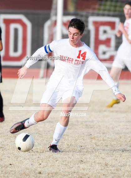Thumbnail 1 in Queen Creek vs Boulder Creek (DRHS Anthony Solis/Stephen Hopp Cactus Cup) photogallery.