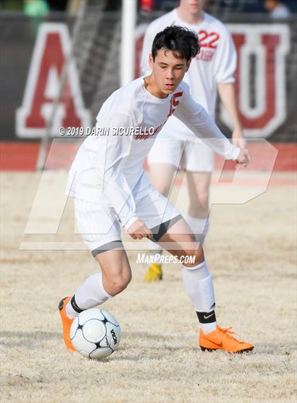 Thumbnail 2 in Queen Creek vs Boulder Creek (DRHS Anthony Solis/Stephen Hopp Cactus Cup) photogallery.