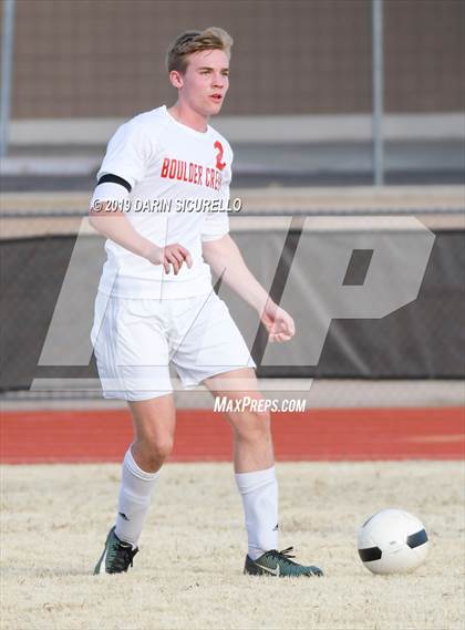 Thumbnail 1 in Queen Creek vs Boulder Creek (DRHS Anthony Solis/Stephen Hopp Cactus Cup) photogallery.