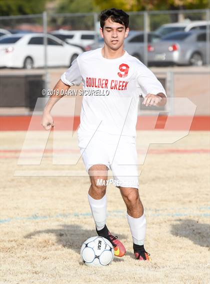 Thumbnail 1 in Queen Creek vs Boulder Creek (DRHS Anthony Solis/Stephen Hopp Cactus Cup) photogallery.