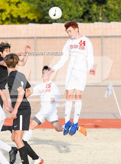 Thumbnail 1 in Queen Creek vs Boulder Creek (DRHS Anthony Solis/Stephen Hopp Cactus Cup) photogallery.