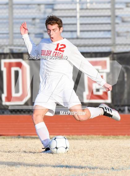 Thumbnail 1 in Queen Creek vs Boulder Creek (DRHS Anthony Solis/Stephen Hopp Cactus Cup) photogallery.