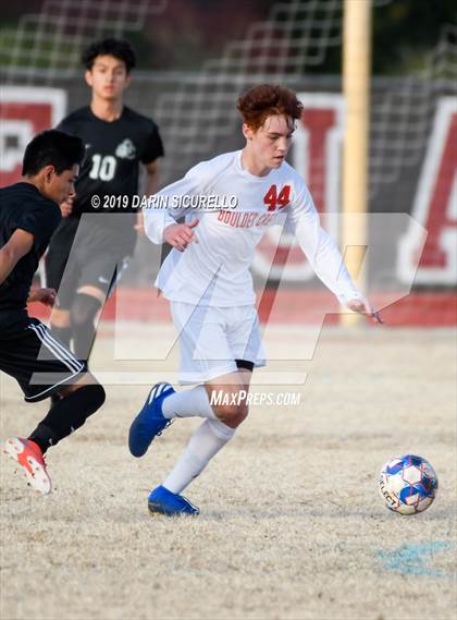 Thumbnail 1 in Queen Creek vs Boulder Creek (DRHS Anthony Solis/Stephen Hopp Cactus Cup) photogallery.
